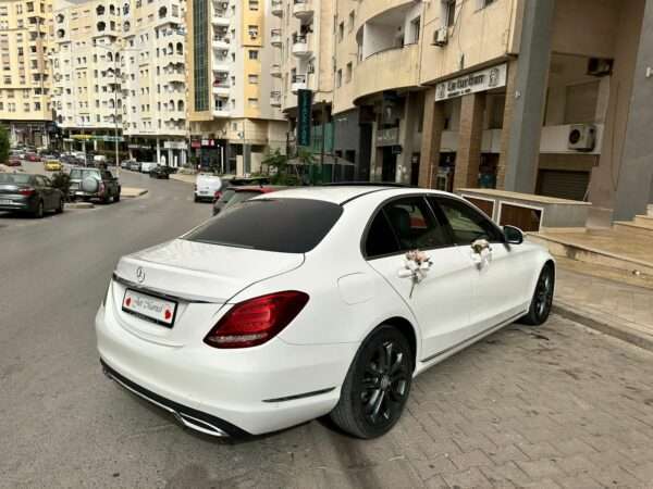 Mercedes Benz C180 Blanc 2