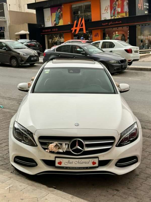 Mercedes Benz C180 Blanc 3