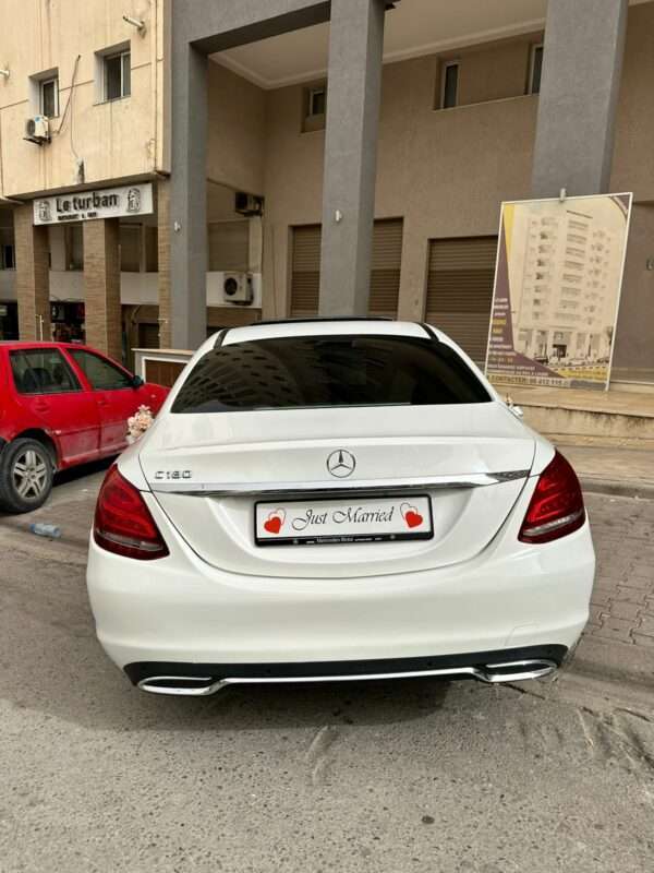 Mercedes Benz C180 Blanc 4